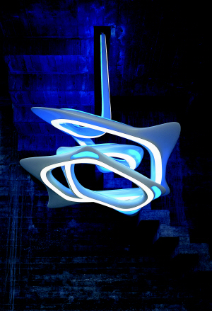 회오리 샹들리에, 2005년 作