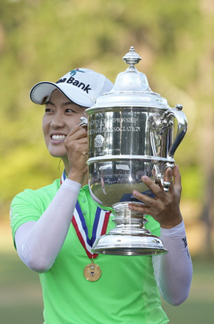 올해 LPGA US 오픈에서 우승한 호주교포 이민지. AP 뉴시스