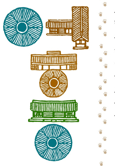 김도영, 어흥, 110×160㎝, 천에 프린팅, 2022.