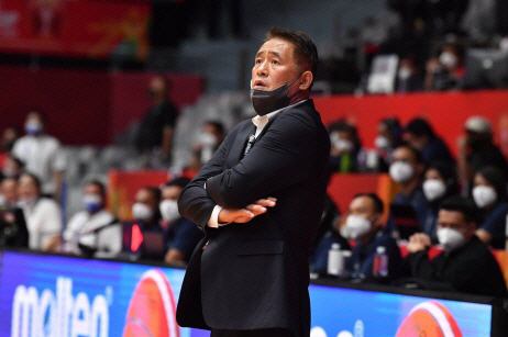 추일승 남자농구대표팀 감독. 연합뉴스