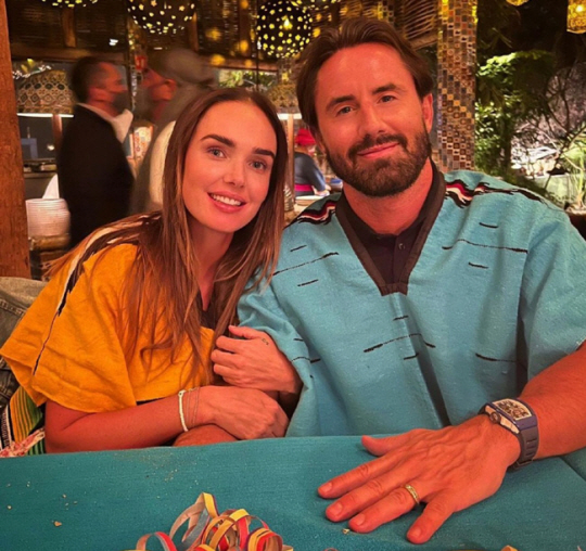 태머라 에클스턴 부부. 태머라 인스타그램 캡처