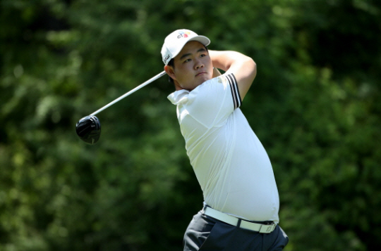 PGA투어 직행을 노리는 김주형. KPGA 제공