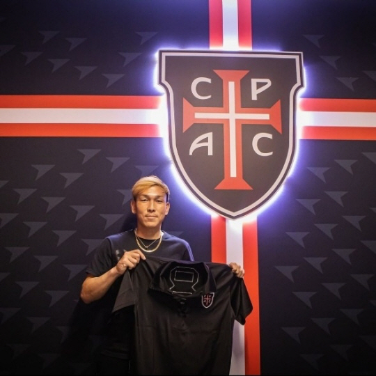 포르투갈 카사피아 AC에 입단한 쿠니모토. 카사피아 AC SNS