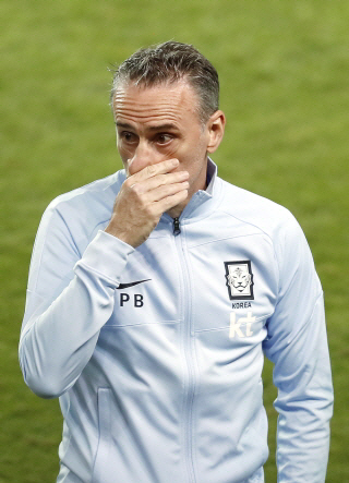 파울루 벤투 축구대표팀 감독. 뉴시스