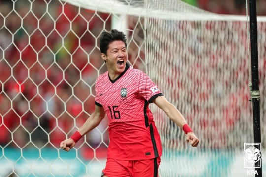 지롱댕 드 보르도의 황의조. 대한축구협회 제공