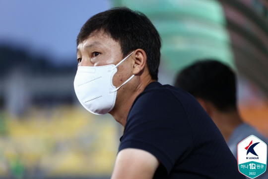 전북 현대의 김상식 감독. 한국프로축구연맹 제공