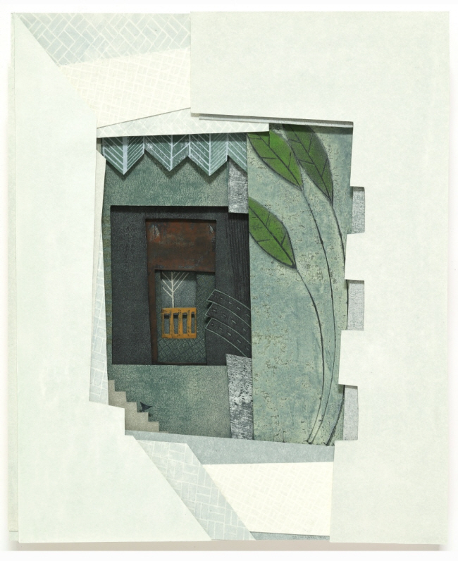 박정원, 둥지, 62×51㎝, 혼합재료, 2022. (뮤아트 전시작품)