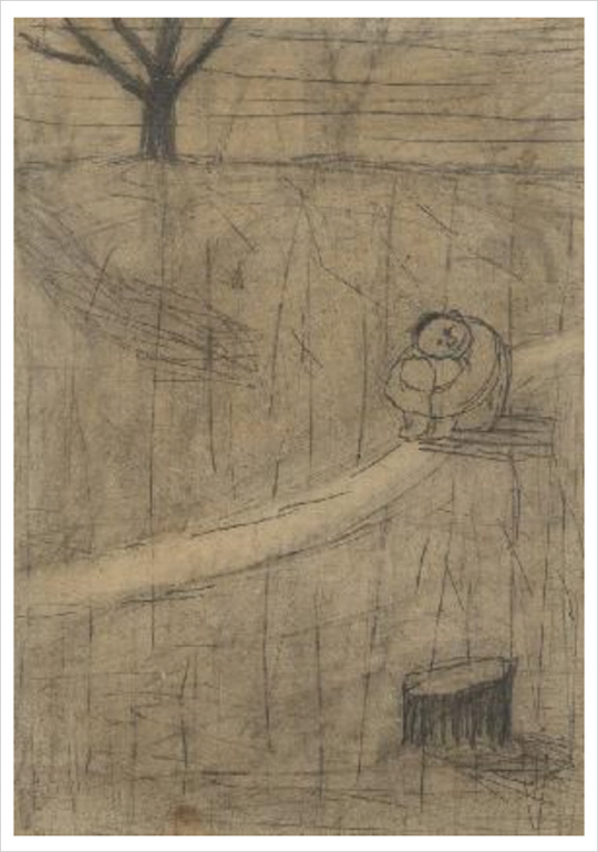 이중섭 작품 ‘소년’. 국립현대미술관 홈페이지 캡처