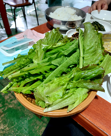 배진강 ‘열무쌈’