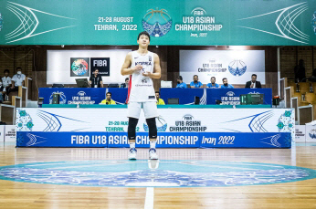 제26회 U-18 아시아농구선수권대회 MVP 이주영(삼일상고). FIBA 제공
