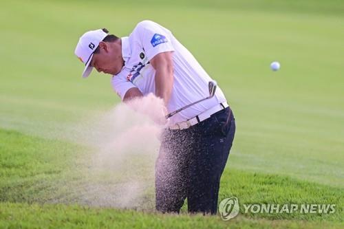 임성재의 벙커샷.[로이터=연합뉴스]