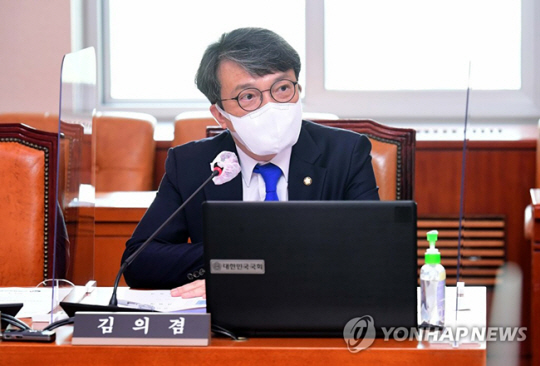 김의겸 더불어민주당 의원. 연합뉴스 자료 사진