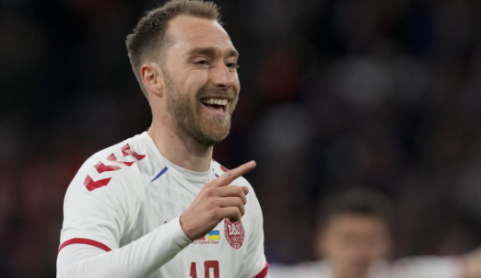 크리스티안 에릭센. AP 뉴시스