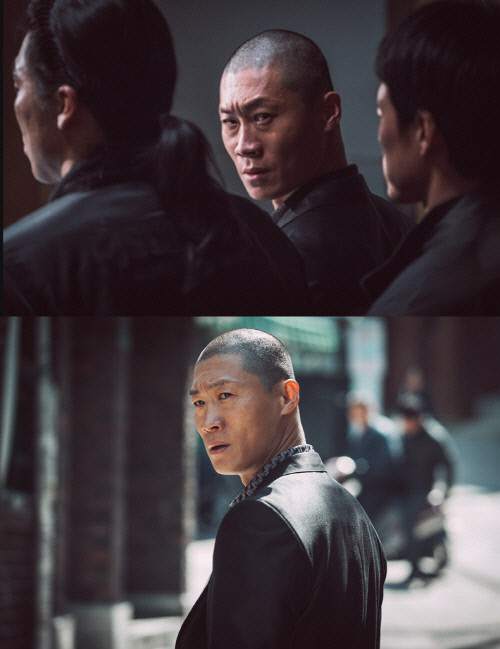 ‘범죄도시’의 위성락 으로 분한 진선규
