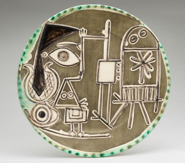 피카소가 마지막 여인을 그린 ‘이젤 앞의 재클린’. MMCA 제공