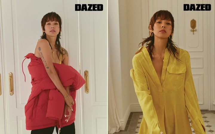 [서울=뉴시스] 이효리 쟈딕앤볼테르 화보 . 2022.09.21. (사진= 데이즈드 제공)