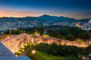 낙산공원에서 바라본 야경. 서울시청 제공