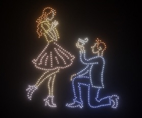 광안리 M 드론라이트쇼. 수영구 제공