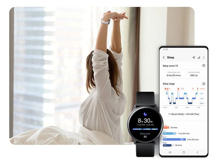 삼성헬스 앱 홈페이지 캡처.