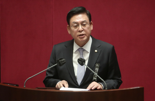 정우택 국회부의장. 뉴시스