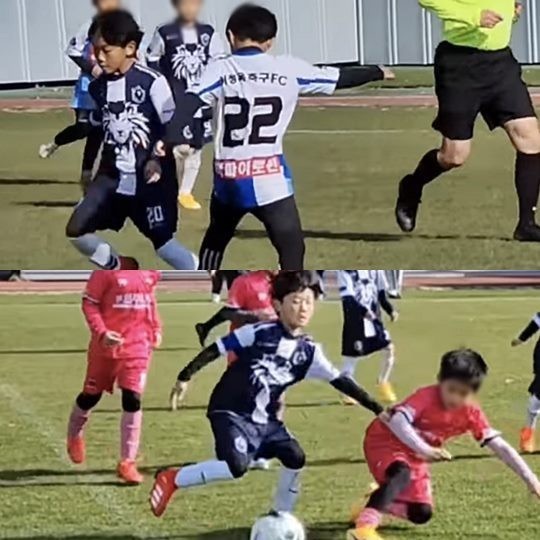 [서울=뉴시스] 이동국 아들 시안 군의 모습 2022.11.22 (사진=인스타그램)