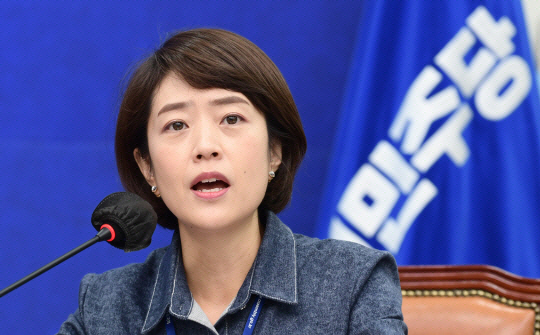 고민정 더불어민주당 의원. 뉴시스