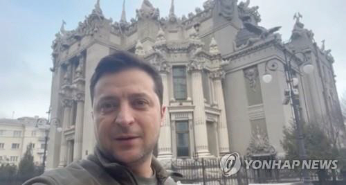 볼로디미르 젤렌스키 우크라이나 대통령. 로이터 연합뉴스