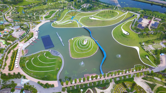 대한민국 최초 국가정원인 순천만국가정원 전경. 전남도청 제공