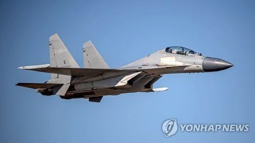 중국 J-16 전투기. 연합뉴스