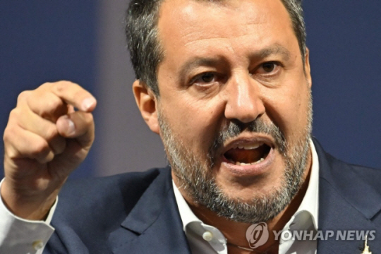 마테오 살비니 이탈리아 부총리. AFP 연합뉴스