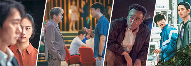 영화 ‘헤어질 결심’(왼쪽 사진부터)이 ‘기생충’ 이후 3년 만에 미국 아카데미 입성을 노리고, 디즈니+ ‘카지노’와 ‘형사록’, 넷플릭스 ‘D.P.’ 등이 올해 두 번째 시즌으로 전 세계 시청자들과 만난다.