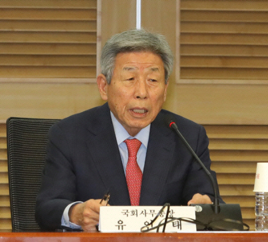 유인태 전 국회 사무총장. 뉴시스 자료사진
