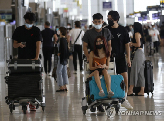 태국 방콕 공항. 연합뉴스