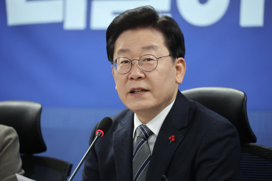 이재명 더불어민주당 대표. 연합뉴스
