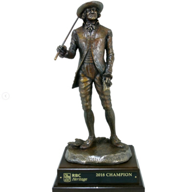 RBC 헤리티지 트로피. 맬컴드밀 인스타그램 캡처