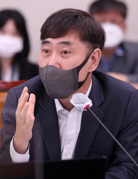 발언하는 하태경 의원. 뉴시스