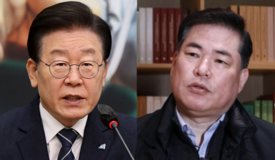 이재명 더불어민주당 대표와 유동규 전 성남 도시개발공사 본부장. 연합뉴스 JTBC 방송 화면 캡처