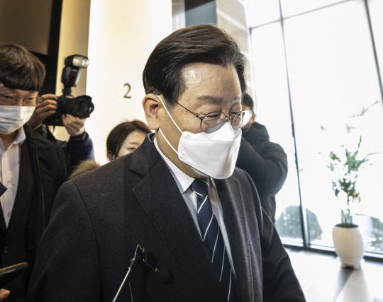 이재명 더불어민주당 대표. 뉴시스