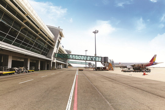 전남 무안군 무안국제공항 전경. 무안국제공항 제공