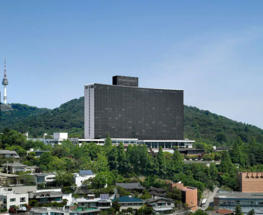서울 용산구 한남동 ‘그랜드 하얏트 서울’ 전경. 그랜드 하얏트 서울 홈페이지 갈무리