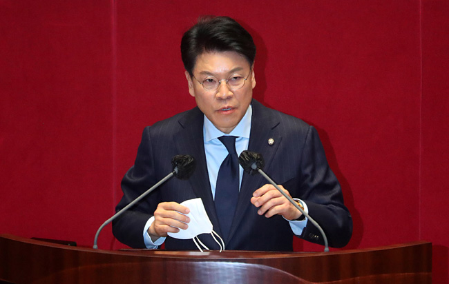 장제원 의원. 뉴시스