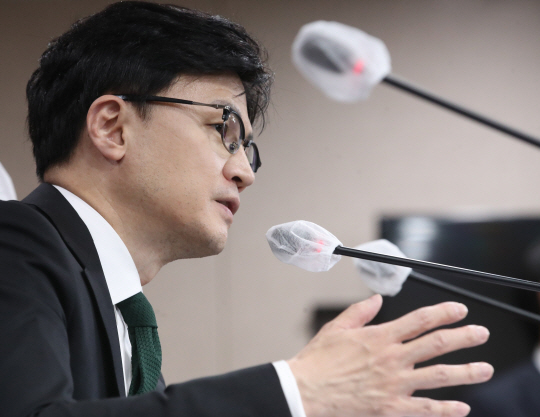 한동훈 법무부 장관. 뉴시스.