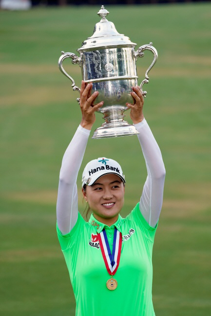 2022년 여자골프 메이저대회 US여자오픈에서 우승한 호주교포 이민지. AP뉴시스