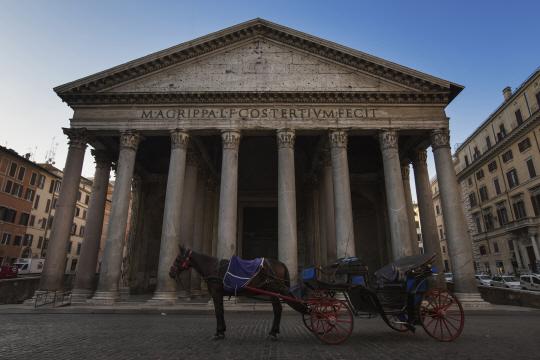 판테온. 게티이미지뱅크