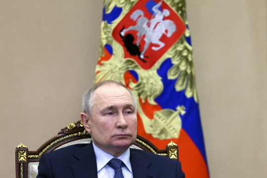 블라디미르 푸틴 러시아 대통령. AP 연합뉴스