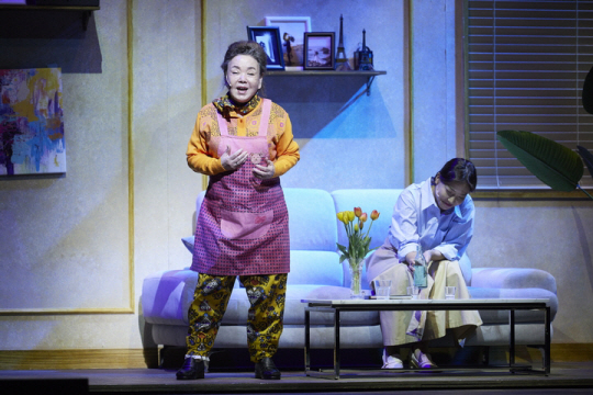 뮤지컬 ‘친정엄마’ 공연사진. 사진제공=수키컴퍼니