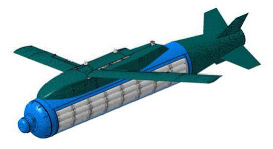 유사시 적 전력 송신망을 일거에 무력화하는 ‘정전탄’으로 불리는  탄소섬유탄 컴퓨터 그래픽. 국방일보 제공