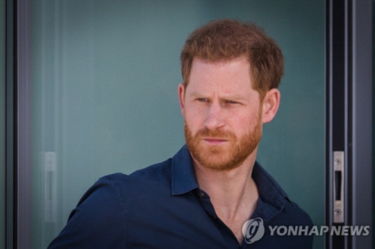 영국의 해리 왕자. 연합뉴스
