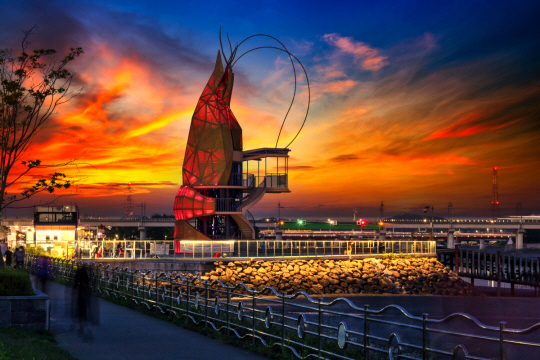 인천 남동구 새우타워 전망대. 인천시청 제공