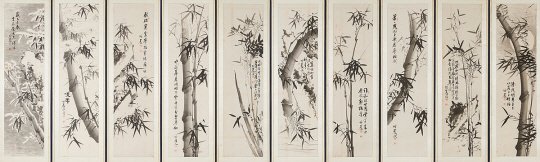 대구시 감사결과 위작으로 판정된 서동균의 ‘사군자’ 대구시청 제공